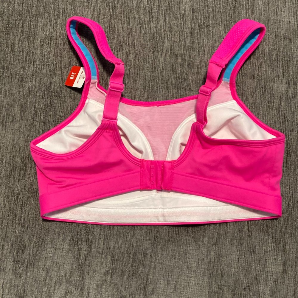 SOLD - Champion Spot Comfort Full Support Bra - 34D - Pinksicle - Picture 2 of 5